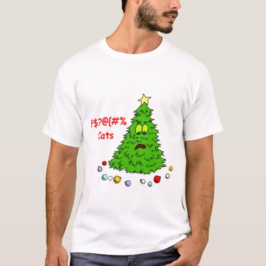T-shirt Bizarre de Noël (Devant)
