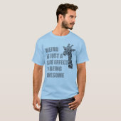 T-shirt Bizarre est juste un effet secondaire d'être génia (Devant entier)
