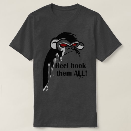 T-shirt BJJ Heel Hook Tous (Design devant)