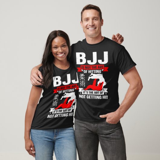 T-shirt BJJ Is Not The Art Of Hitting Jiu Jitsu 4 (Unisexe)