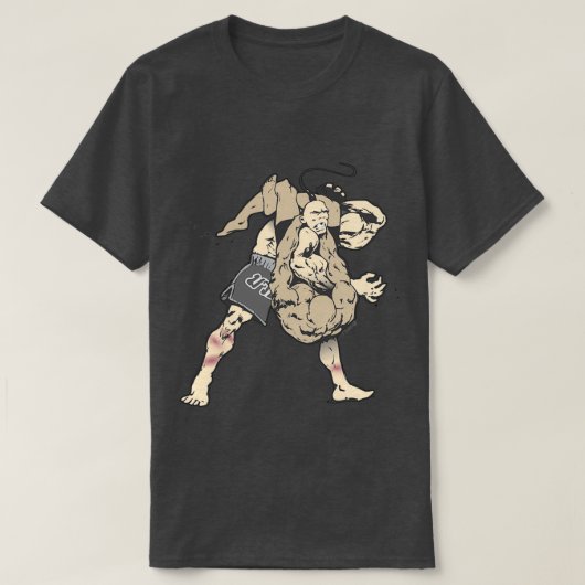 T-SHIRT BJJ TRIANGLE CHOKE (Design devant)
