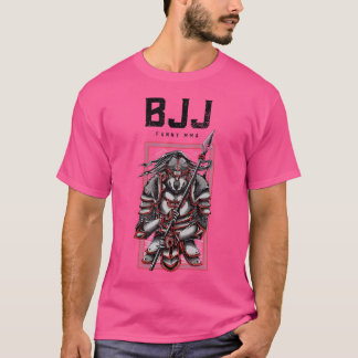 T-shirt Bjj Wolf Samurai Spear Jiu-Jitsu Mixed martial art