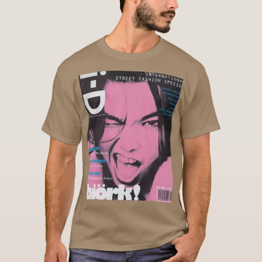 T-shirt Bjork Garçon poster (Devant)