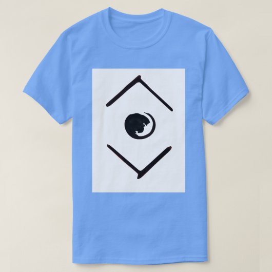 T-shirt Bjorn noir et blanc (Design devant)