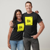 T-shirt Bk - Beekeeper Chemistry Element Symbole Bee Tee (Unisexe)