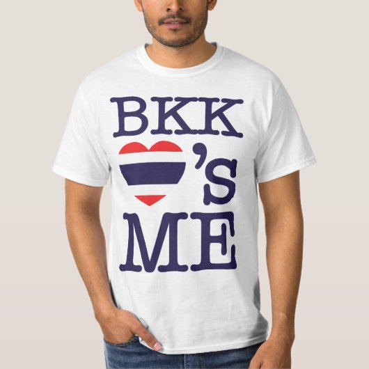 T-SHIRT BKK LOVE'S ME (Devant)