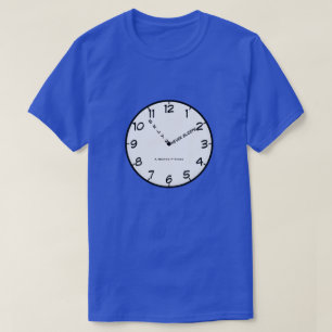T-shirt BKLYN JAMAIS DORMIR (Horloge) - Une chemise Mister