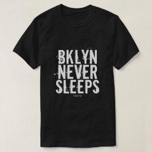 T-shirt BKLYN NE DORT JAMAIS - Une chemise MisterP