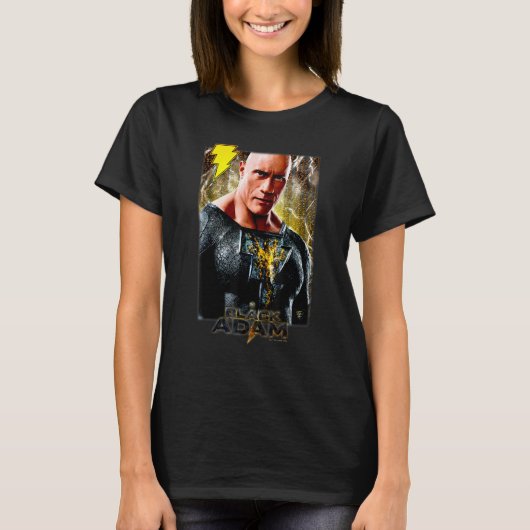 T-shirt Black Adam Color Full Portrait (Devant)