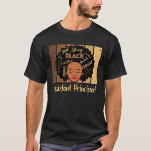 T-shirt Black Assistant Principal Love Africain-Américain