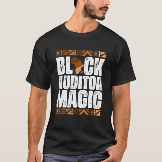T-shirt Black Auditor Magie Black History Mois BLM (Devant)