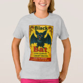 T-shirt Black Bat Retro Firecracker Youth Tee (Devant)