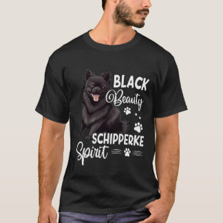 T-shirt Black Beauty Schipperke Spirit Dog