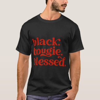 T-shirt Black Blessor Histoire Noire Fierté Noire Mela Noi
