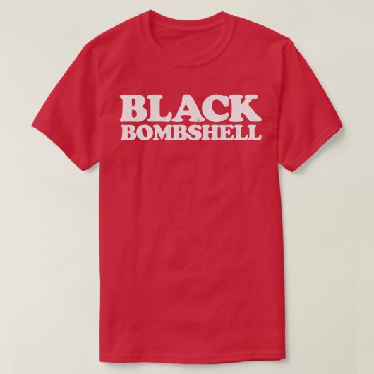 T-shirt Black Bombshell (Design devant)