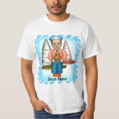 T-shirt Black Boy Sailor (Devant)