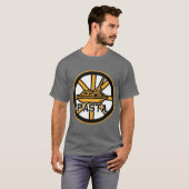 T-shirt Black Bruins Boston Pastrnak Pasta (Devant entier)