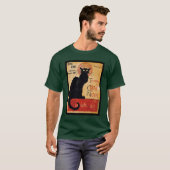 T-shirt Black cat (Devant entier)