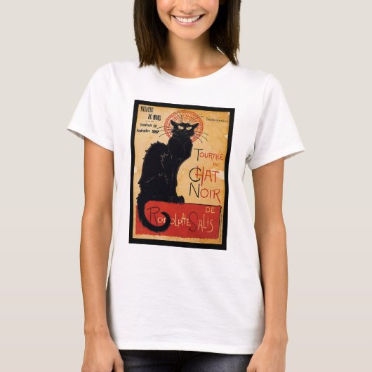 T-shirt Black cat (Devant)