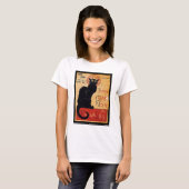 T-shirt Black cat (Devant entier)
