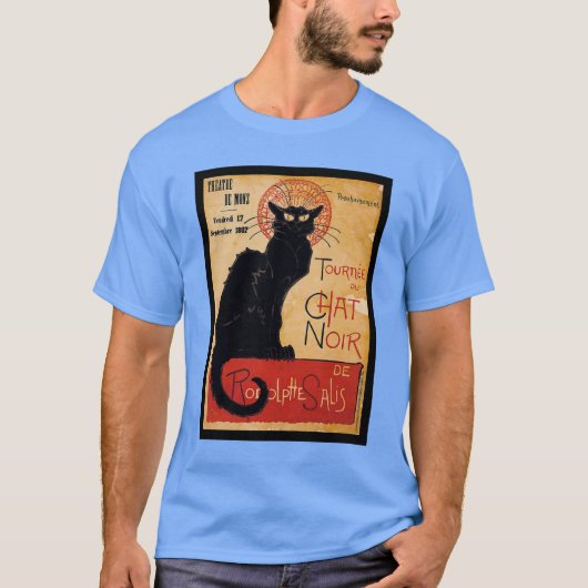 T-shirt Black cat (Devant)