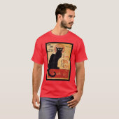 T-shirt Black cat (Devant entier)