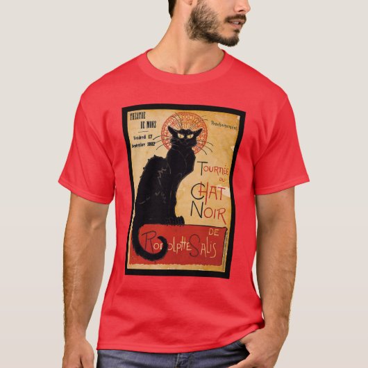 T-shirt Black cat (Devant)
