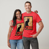 T-shirt Black cat (Unisexe)