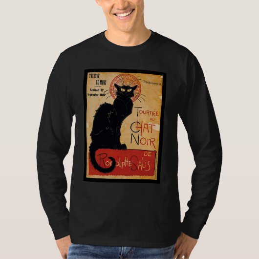 T-shirt Black cat (Devant)