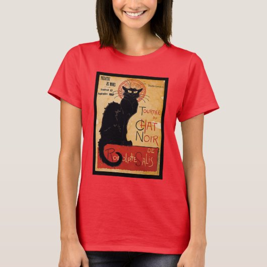 T-shirt Black cat (Devant)