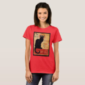 T-shirt Black cat (Devant entier)