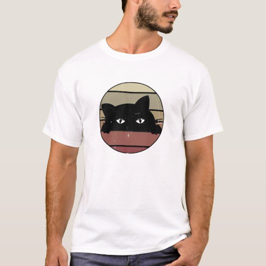 T-shirt Black Cat (Devant)