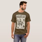 T-Shirt Black Cat Comics des années 1940 (Devant entier)