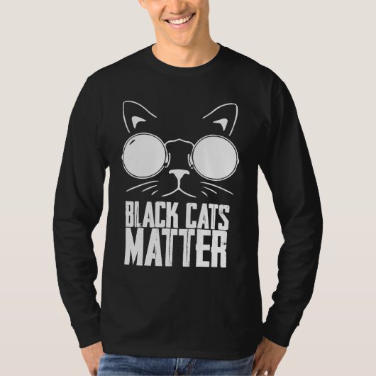 T-shirt Black Cats Matter (Devant)