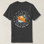 T-shirt Black coolmath Math is a piece of pi (Design devant)