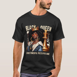 T-shirt Black Culture Black Queen Chess