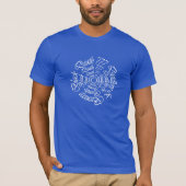 T-shirt Black Death 777 - Cercles (Devant)
