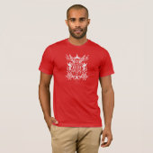 T-shirt Black Death 777 - Croix (Devant entier)