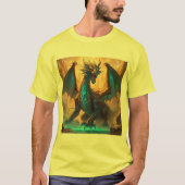 T-shirt Black Dragon King (Devant)