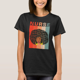 T-shirt Black Educated Melanin Nurse Black History Mois A