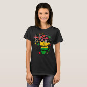 T-shirt Black Educator By Popular Demand Black History Mon (Devant entier)