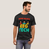 T-shirt Black EEG Tech Black History Neurodiagnostic Techn (Devant entier)