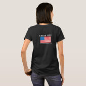 T-shirt Black féminin des États-Unis en proie à la pandémi (Dos entier)