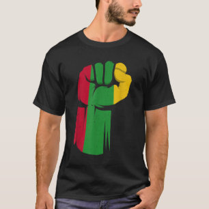 T-shirt Black Fist African American Pride Black History Mo