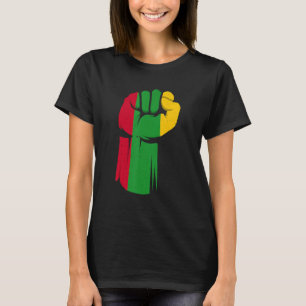 T-shirt Black Fist Shirt African American Pride Black Hist