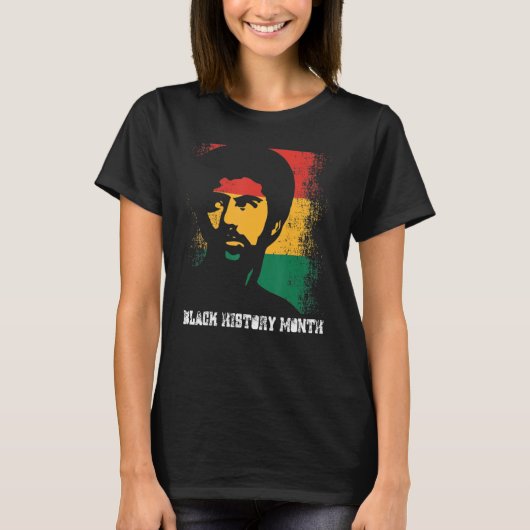 T-shirt Black Fist Shirt African American Pride Black Hist (Devant)