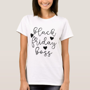 T-shirt Black Friday Boss