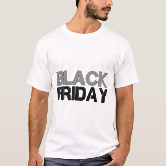 T-shirt Black Friday - Conception de vente audacieuse. (Devant)