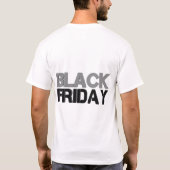 T-shirt Black Friday - Conception de vente audacieuse. (Dos)