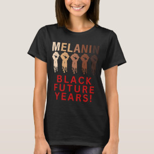 T-shirt Black Future Year 2023 Melanin Pride Black Histor